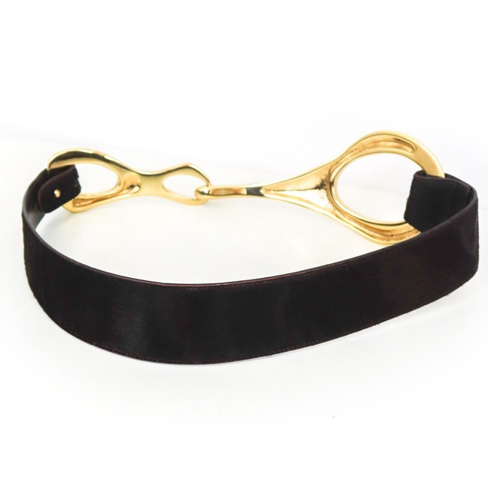 Vintage Gucci F/W 1996 pony hair belt - Picture 2 of 6